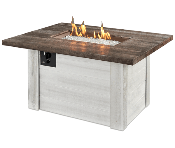 The Outdoor Greatroom Company - Alcott Rectangular Gas Fire Pit Table