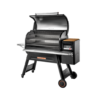 TIMBERLINE 1300 PELLET GRILL - Front View Open Grill