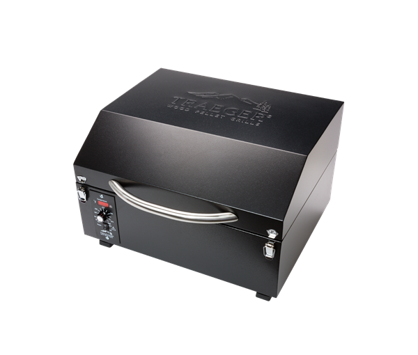 PTG+ PELLET GRILL - Black - Front View