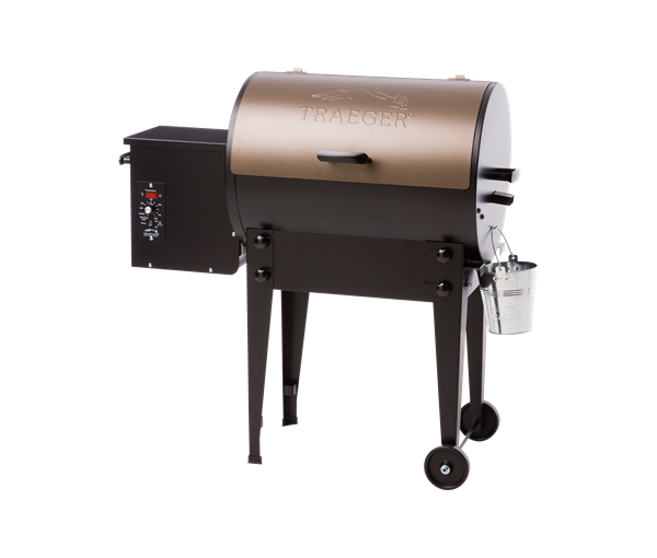 TAILGATER PELLET GRILL - BRONZE - Front View